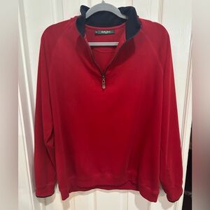 Bobby Jones Golf Apparel - Performance Quarter-Zip Golf Pullover for Men L